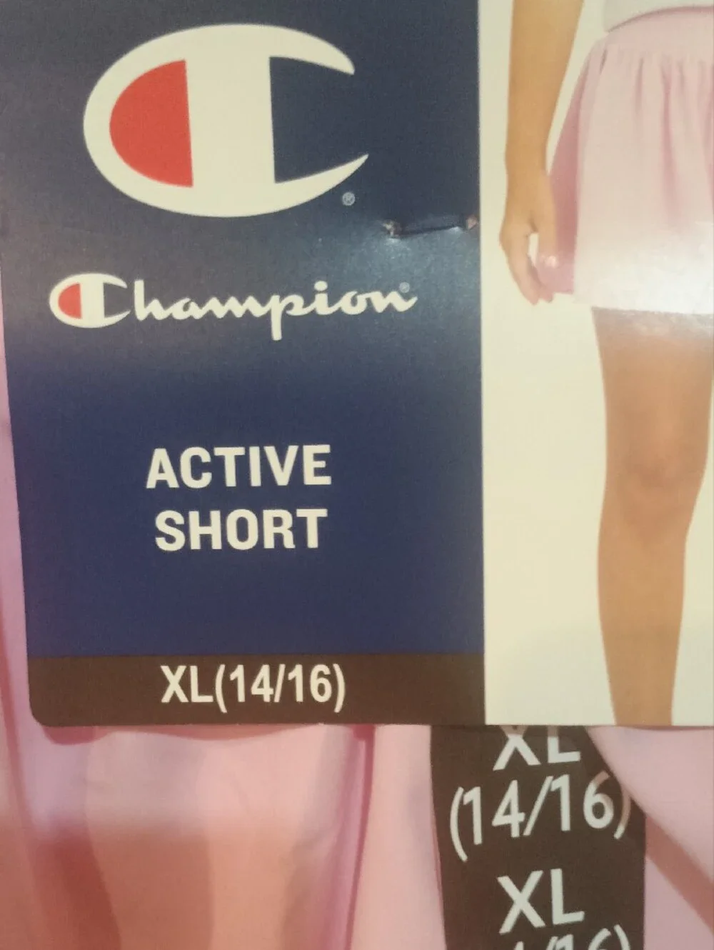Champion Light Pink Circle Skirt Active Short